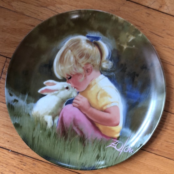 PEMBERTON & OAKES DONALD ZOLAN COLLECTOR PLATES / Bundle of 4 - Picture 6 of 9